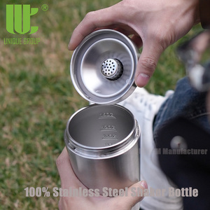 Bouteille isotherme en acier inoxydable à double paroi de 500 ml pour shaker, isolation thermique pour la salle de sport, la remise en forme et les poudres nutritionnelles - Product Image 6