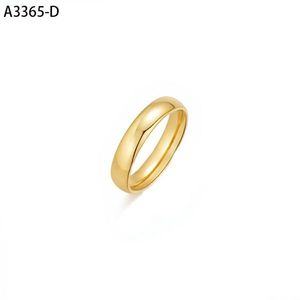 เอมี่ เอมี่แฟชั่นริงแหวนแต่งงานสแตนเลสคลาสสิกสำหรับผู้หญิง A3365-P - Product Image 2