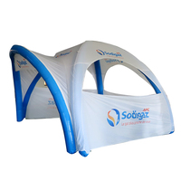 Tente gonflable de marché extérieur, événement promotionnel, sport, pas cher, 3m, 4m, 5m, 6m, auvent gonflable