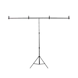 Background Support T Type Stand 2m x 2m For Product Photography Live Streaming Filming Wholesale - Product Image 2