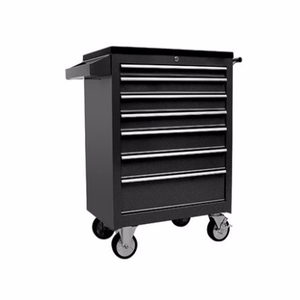 Armoire à outils professionnelle en métal robuste avec tiroirs, armoire à outils en acier avec roulettes, armoire en métal avec serrures - Product Image 1