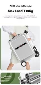 Valigia Intelligente da 20 Pollici con Ricarica USB, Lucchetto TSA e Batteria Rimovibile per Viaggi - Product Image 2