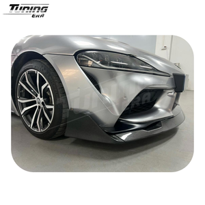 <strong>Segmented</strong> <strong>3</strong> Pieces A-G Style Carbon Fiber Front Lip Exterior Upgrade Body Kit for Toyota Supra A90 A91 MK5 2019-IN - Product Image 5