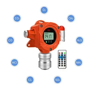 Sonda de monitoreo de gas de etanol Alcohol Cervecería Tanque Detector de concentración de gas Alarma de fuga de alcohol