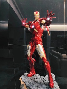 ฟิกเกอร์เรซิ่นไอรอนแมนรุ่นใหม่ Mk7 มาร์เวล อัลไลแอนซ์ ไอรอนแมน <span class=keywords><strong>Mk85</strong></span> งานฝีมือเรซิ่น ประติมากรรมเรซิ่นสำหรับขาย - Product Image 4