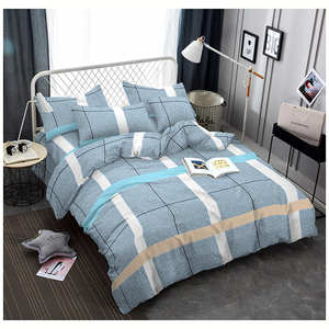 Sinh thái thân thiện <span class=keywords><strong>Twill</strong></span> vải cuộn cho bộ đồ giường nhà dệt in drap de thắp sáng En 100% cotton bedsheet vải - Product Image 6