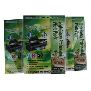 Papier <span class=keywords><strong>photo</strong></span> professionnel <span class=keywords><strong>de</strong></span> <span class=keywords><strong>qualité</strong></span> supérieure Angel 230 g/m² 3R 4R 5R 5x7 pour impression jet d'encre à haute brillance pour encre à colorants - Product Image 2
