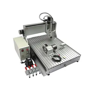 Máquina roteadora cnc 3040 Z-VFD 1.5kw usb, 4 eixos, máquinas de carpinteiro
