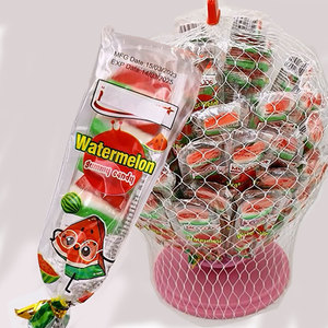 Vente en gros OEM <span class=keywords><strong>Bonbon</strong></span> saveur fruit de melon d'eau Sucette gommeuse bonbons en gelée sucette - Product Image 3