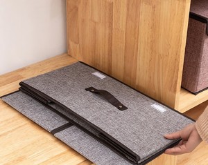 Cajas y Contenedores Ecológicos para Almacenamiento de Ropa con Tapas y Asas, Plegables, Apilables, de Tela No Tejida, Organizadores Modernos para Armarios - Product Image 5