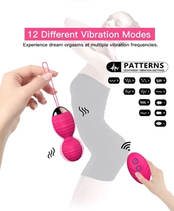 Boules <span class=keywords><strong>de</strong></span> Kegel vibrantes, œufs vibrants télécommandés, pour exercices <span class=keywords><strong>de</strong></span> resserrement vaginal, boules Ben Wa, jouets <span class=keywords><strong>de</strong></span> rétrécissement musculaire <span class=keywords><strong>Geisha</strong></span> - Product Image 4