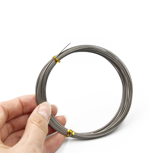 SELCO Chine <span class=keywords><strong>gros</strong></span> pêche en eau douce ligne de pêche en mer 1*7 60LBS résistance revêtement <span class=keywords><strong>fil</strong></span> d'acier inoxydable 10m - Product Image 5