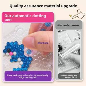 Perles lumineuses en plastique pour brume d'eau, puzzle magique créatif transparent à faire soi-même pour filles de moins de 6 ans - Product Image 4