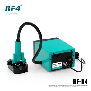 RF4 RF-H4 דוושה מתכת תחנת עבודה מחדש BGA תחנת עבודה מחדש של הלחמת אוויר חם 1200 וואט כלי תיקון PCB