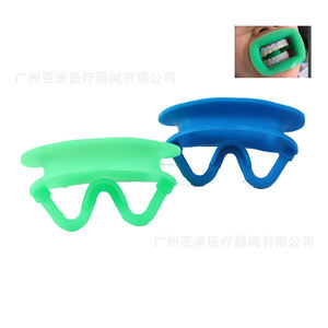 Ouvre-bouche en silicone de type M de haute qualité pour usage dentaire, support intra-oral, équipement de thérapie orale à haute température, accessoire - Product Image 1