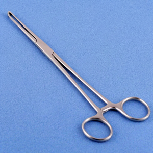 Pinzas de tejido Allis de grado profesional con mordazas dentadas para un control seguro del tejido en cirugía - Product Image 1