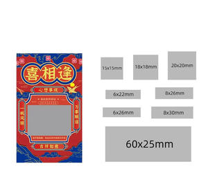 Carte de visite à gratter de billets de loterie pour blague de fête personnalisée fabriquée à partir de papier offset fantaisie Matériau en <span class=keywords><strong>carton</strong></span> durable - Product Image 3