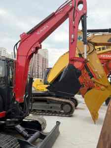 รถขุดไฮดรอลิกขนาดเล็ก Kubota KX163-5 มือสอง ราคาถูก หมุนหางได้ 0 องศา เหมาะสำหรับสวนและฟาร์ม - Product Image 6