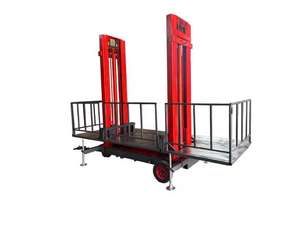 Elevador vertical móvil Elevador de albañilería Plataforma elevadora de andamio eléctrico - Product Image 5