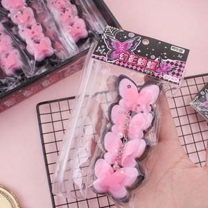 ของเล่นบีบยืดหยุ่นรูปผีเสื้อสีชมพู รุ่นใหม่ สินค้าขายดี น่ารัก บรรเทาความเครียด ของขวัญสำหรับวัยรุ่นและผู้ใหญ่ ของชำร่วยงานปาร์ตี้ - Product Image 3