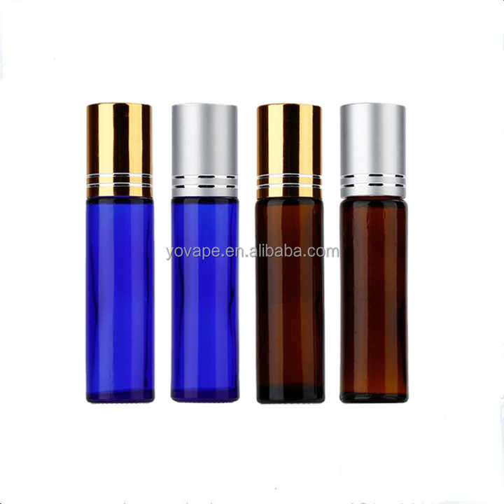 Small Empty clear 3ml 5ml 5 ml 10ml Deodorant Roll-on Bottles Refill Smart Collection Perfume Essential Oil Glass Roll on Bottle