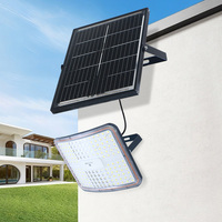 Projecteur LED solaire rechargeable KCD pour extérieur, étanche, écologique, 12V DC 50W 100W 200W, avec trépied