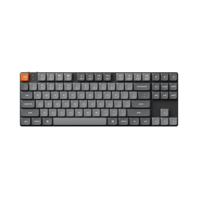 Hot Sell Keychron K1 MAX Quantum Mechanical Keyboard Wireless Hot Swappable Thin body Keyboard RGB Three-mode Gaming Keyboard