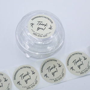 Tùy chỉnh chất kết dính mạnh mẽ không thấm nước Vinyl gia vị mứt nước sốt mật ong <span class=keywords><strong>Jar</strong></span> có thể thực phẩm nhãn CuộN container bao bì Nhãn dán nhãn - Product Image 2