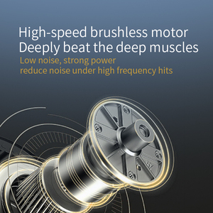 Mini pistolet de massage pliable, masseur musculaire portable pour l'exercice physique, pistolet de massage rotatif pour le sport - Product Image 4