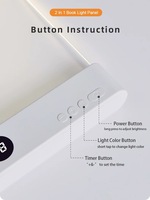 Lampe de lecture LED portable en gros avec télécommande, rechargeable par USB, intensité réglable et température de couleur multiple