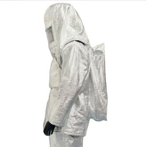 Traje de protección contra incendios aluminizado de tres capas de calor antiradiación de 1000 grados <span class=keywords><strong>para</strong></span> operaciones de emergencia de alta temperatura - Product Image 2