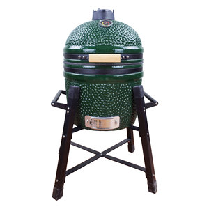 Barbacoa de carbón de cerámica para ahumar al aire libre Auplex Kamado Grill 15 pulgadas <span class=keywords><strong>Asador</strong></span> De Carbon Big Green Bbq - Product Image 1