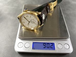 Reloj Mecánico de Lujo de la Mejor Calidad, Sumergible, 40 mm, 8+ de Fábrica, Acero 904, Movimiento ETA 7140, 52508, Dorado Blanco, 1908 - Product Image 6