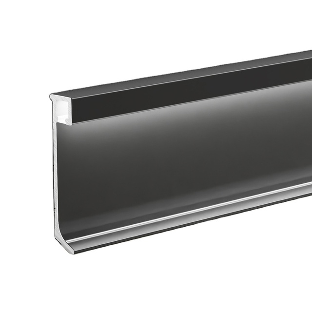 Customized Modern Design LED Metal Corner Trim for Tile Decorative Baseboard with Elegant LED Lighting