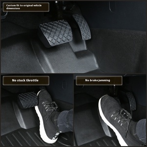 Dédié à FAW pour Toyota pour Corolla Foot Pad <span class=keywords><strong>TPE</strong></span> Étanche Nouveau Vieux 1.2T Double Moteur 12 Génération 1.5L 10mm D'épaisseur 3Pcs - Product Image 3