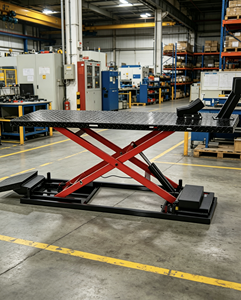 Plataforma Elevadora Hidráulica para Motocicletas de 600 kg, Elevador de Motocicletas para Reparación en Garajes y Centros de <span class=keywords><strong>Servicio</strong></span> - Product Image 4