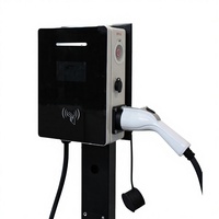 Nueva Estación de Carga para Vehículos Eléctricos de 22kW CA, Tipo 2 CCS2 Nivel 2, Wallbox para Adaptación/Actualización en Hogares y Estacionamientos de Hoteles