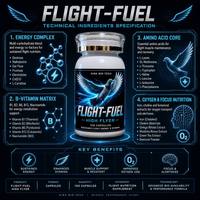FLIGHT FUEL Supplément Énergétique pour Pigeons de Course à Longue Distance : Booster d'Énergie, de Vigueur et d'Endurance pour Pigeons Ailés