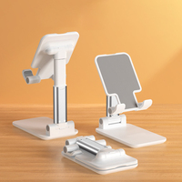 Support de Téléphone Portable Pliable de Bureau, en Stock, Personnalisable avec Logo, pour Téléphone et Tablette, Angle Réglable et Portable