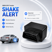 Dispositif de suivi de véhicule à distance OBD Mini 2G 4G LTE GPS Beidou GLONASS avec détection ACC, alarme anti-effraction, surveillance de conduite et stockage cloud