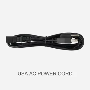 ארה"ב ארה"ב תקע כבל חשמל 3 חודים Pin אמריקאי C13 אספקת חשמל כבל AC מתאמי אמריקאי Ac כבל חשמל
