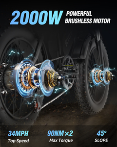 <span class=keywords><strong>Bicicleta</strong></span> <span class=keywords><strong>de</strong></span> <span class=keywords><strong>Montaña</strong></span> Eléctrica Híbrida Ridstar Q20 Pro 750W/2000W <span class=keywords><strong>con</strong></span> <span class=keywords><strong>Batería</strong></span> Doble <span class=keywords><strong>de</strong></span> Litio <span class=keywords><strong>de</strong></span> 48V 40AH y Marco <span class=keywords><strong>de</strong></span> Aleación <span class=keywords><strong>de</strong></span> Aluminio - Product Image 3