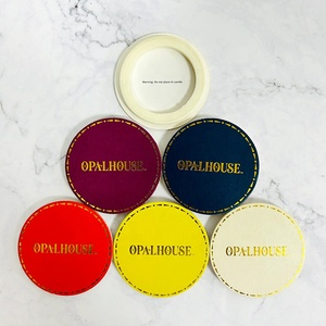 Coperchi Personalizzati in Cartone per Barattoli di Candele, Coperture in Carta Stampata <span class=keywords><strong>con</strong></span> Logo e Colore Personalizzati, Coperchi per Barattoli di Candele <span class=keywords><strong>con</strong></span> Guarnizioni in Silicone - Product Image 5