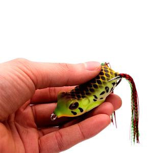 XINV SF01 50MM/11G leurre de pêche souple en plastique appât grenouille leurres Isca artificiel haut eau pêche grenouille leurre - Product Image 2