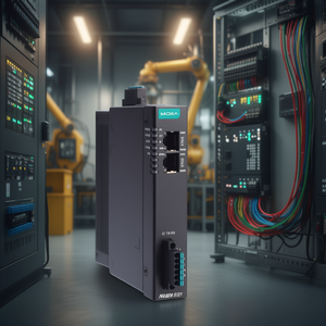 Passerelle Ethernet industrielle Moxa MGate 5121 T avec deux ports Ethernet et interface CAN Bus pour l'automatisation industrielle - Product Image 3
