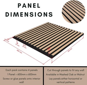60X60 <span class=keywords><strong>cm</strong></span> quadrati scandinavi moderni <span class=keywords><strong>legno</strong></span> noce <span class=keywords><strong>doghe</strong></span> 3D isolamento acustico decorativi pannelli <span class=keywords><strong>da</strong></span> parete acustici - Product Image 2