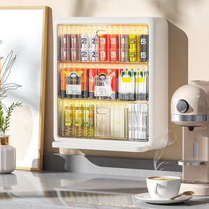 High Quality Plastic <strong>Storage</strong> Shelf Kitchen Wall Mounted <strong>Storage</strong> Cosmetic <strong>Storage</strong> <strong>Box</strong> Popular Washing Countertop <strong>Shelving</strong> - Product Image 3