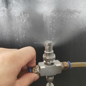 Áp lực Fed lệch lệch không khí phun vòi phun, góc rộng Quạt phẳng không khí chất lỏng bên trong hỗn hợp sương mù phun mô hình máy bay phản lực - Product Image 6