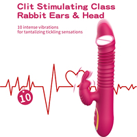 Silikon-Heizvibrator für Frauen, Sexspielzeug mit 10 Vibrationen zur stimulierenden G-Punkt-Stimulation, Sexprodukte für die vaginale Stimulation bei Frauen.