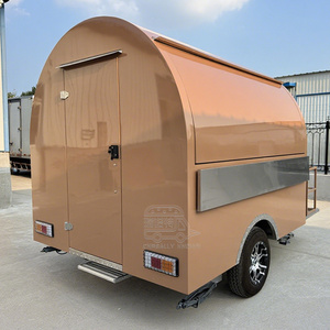 Stainless Steel Bakery Trailer Outdoor Burger Food Truck CE Commercial Kitchen - Product Image 1